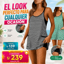 👗 Vestido Short Rayas VeranoFit - Frescura Casual con Comodidad ✨