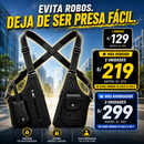 LD👜MORRAL TÁCTICO ANTIRROBO® PARA AXILA – ESTILO URBANO Y COMODIDAD TOTAL 💼